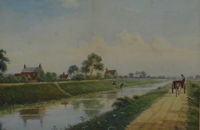 Lot 295 - J T Burgess (19thC/20thC). Hob Hole Drain,...