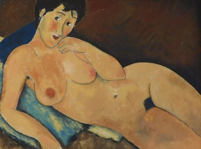 Lot 280 - Sexton Blake (OBT Moore) (20thC). Nude on a...