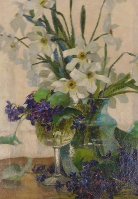 Lot 84 - E T Sutcliffe (19thC/20thC). Floral still life,...