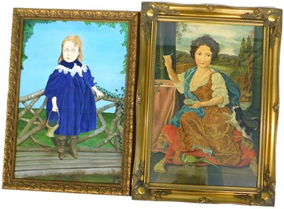 Lot 344 - Leslie Stafford (1949-2024). Lady with dog,...