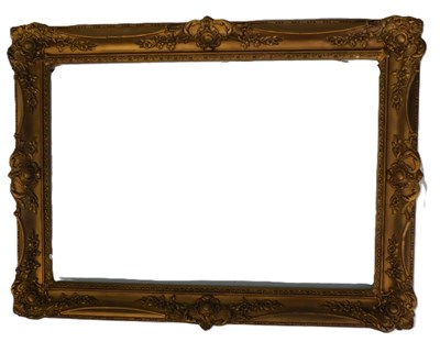 Lot 365 - Gilt picture frame, 101cm x 76cm, picture size,...