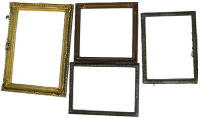 Lot 384 - Gilt picture frame, 90cm x 65cm, picture...