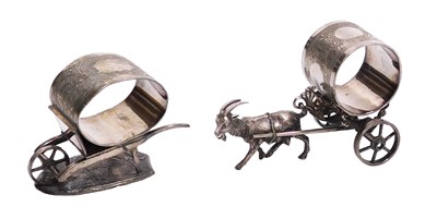 Lot 387 - An American late 19thC novelty silver plated...