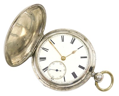 Lot 622 - A Victorian gentleman's silver cased hunter...