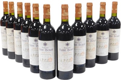 Lot 411 - Eleven bottles of Domaine Saint Benoit syrah...