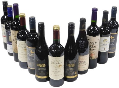 Lot 412 - Assorted mixed wine, including Chateau de...