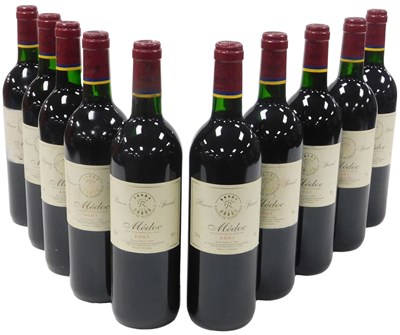 Lot 414 - Ten bottles of Lafite Barons de Rothschild...