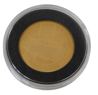 Lot 6 - A Dunkirk 80th Anniversary gold proof...