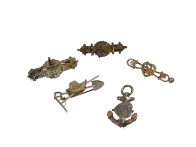 Lot 135 - A group of silver and other Mizpah or...