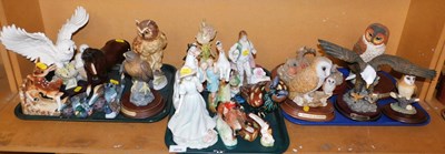 Lot 2016 - A group of animal figures, to include a...