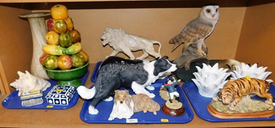 Lot 2017 - A Just Cats and Co Staffordshire pottery...