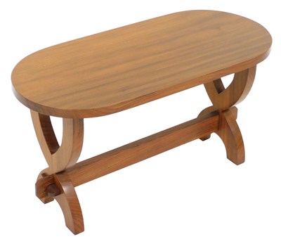 Lot 712 - A 1970s bespoke teak coffee table, made by...