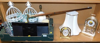 Lot 2041 - A Panasonic CD player, SC-HC195, with remote...