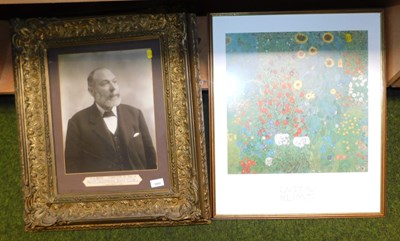 Lot 2052 - A framed photograph of J Beck, Champion of the...