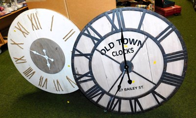 Lot 2057 - An Old Town Clocks 67 Bailey Street large wall...