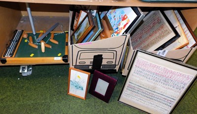 Lot 2072 - A Kay London skittle game, together with...