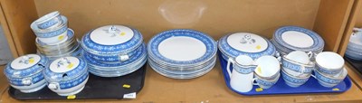 Lot 2064 - A Cethem ware Maltese pattern part dinner...