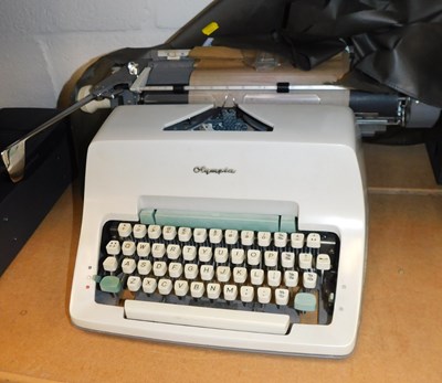 Lot 2101 - An Olympia typewriter.