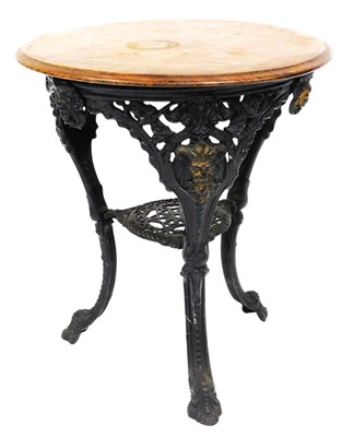 Lot 755 - A late 19th/early 20thC cast iron pub...
