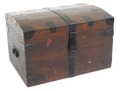 Lot 541 - A late 19th/early 20thC oak and black painted...