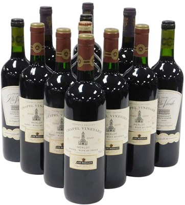 Lot 608 - Five bottles of Chapel Vineyard merlot 2006,...