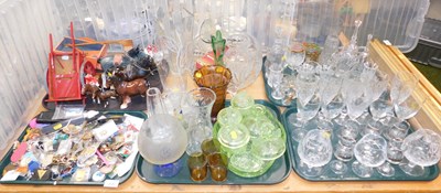 Lot 2123 - Glassware, to include drinking glasses,...