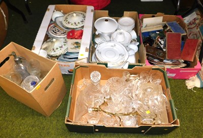 Lot 2140 - Decorative china, glassware, etc., to include...