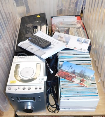 Lot 2153 - A Goodmans stereo micro system, together with...