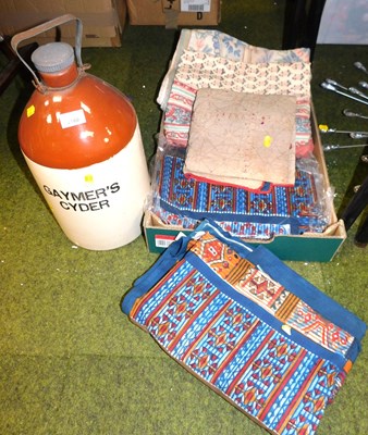 Lot 2160 - A Gaymers Cyder flagon, together with various...