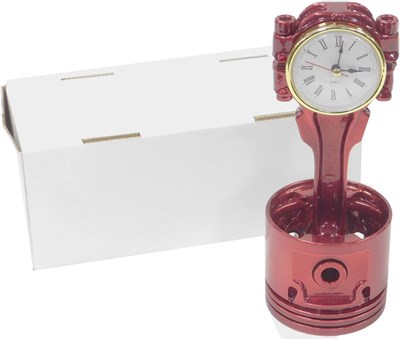 Lot 394 - A Classic Rover upcycled V8 piston clock, in...