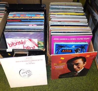 Lot 2186 - LP records, to include Wet Wet Wet, Genesis,...