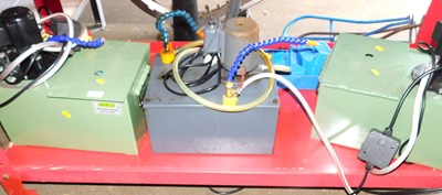 Lot 818 - Three lathe or machinery cooling systems, to...