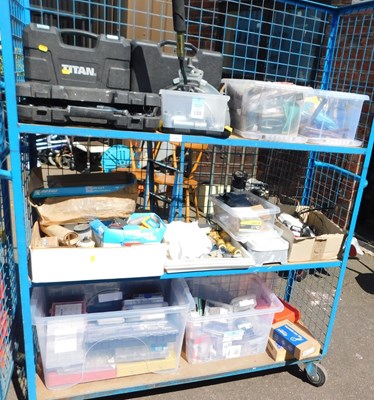 Lot 1145 - A large quantity of workshop tools,...