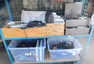 Lot 1147 - A large quantity of workshop tools, TV remotes,...