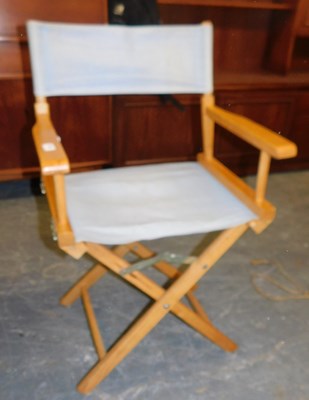 Lot 1055 - A folding director's type chair.