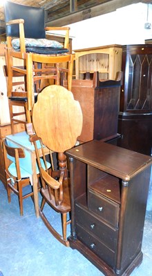 Lot 1072 - A group of furniture, to include a mid century...