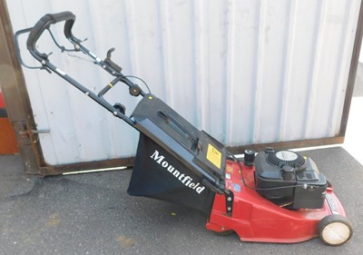 Lot 1130 - A Mountfield petrol lawn mower.