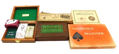 Lot 669 - A late 19thC John Jacques game of...