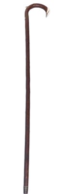 Lot 538 - An early 20thC pencil gadget walking stick,...