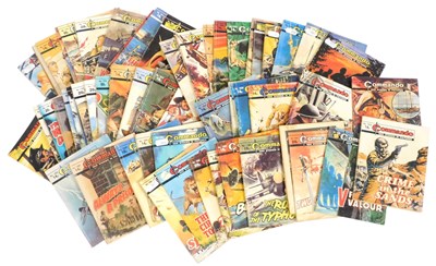 Lot 632 - Commando War Stories in Pictures, within...