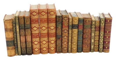 Lot 631 - Books. Bindings, Morocco or calf bound,...