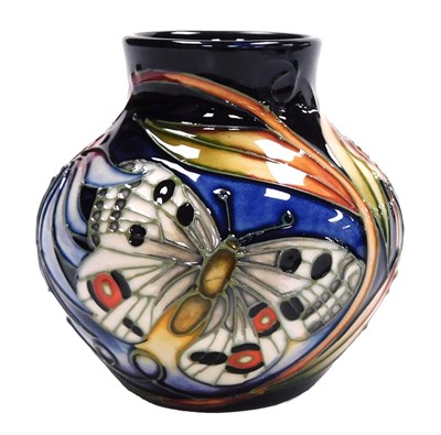 Lot 664 - A Moorcroft pottery Apollo pattern vase,...