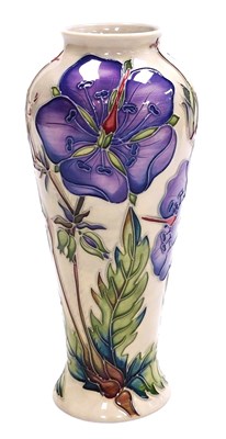 Lot 666 - A Moorcroft pottery Meadow Cranesbill pattern...
