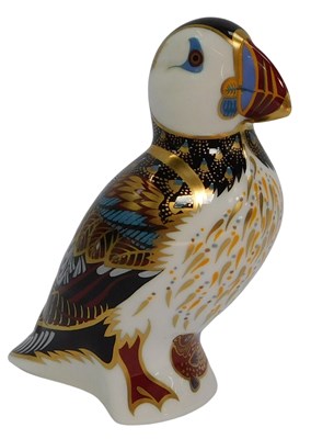 Lot 209 - A Royal Crown Derby porcelain paperweight...