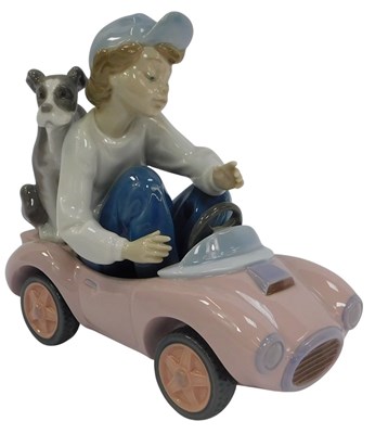 Lot 226 - A Lladro porcelain figure group, modelled as...