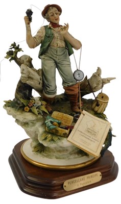 Lot 235 - A Capodimonte Porcellaine Principe...