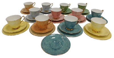 Lot 265 - A set of twelve Royal Albert Gossamer pattern...