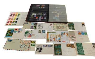 Lot 281 - A GB and World stamp album, commemorative and...
