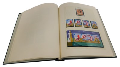 Lot 282 - A 20thC stamp album, containing stamps for...