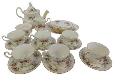 Lot 284 - A Royal Albert Lavender Rose pattern porcelain...